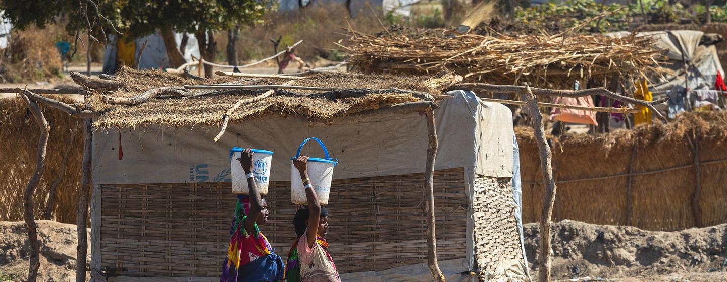 Le camp de réfugiés de Korsi, à Birao, dans le nord-est de la République centrafricaine, accueille environ 18.000 réfugiés soudanais, ainsi que des rapatriés fuyant la guerre civile dans ce pays voisin.