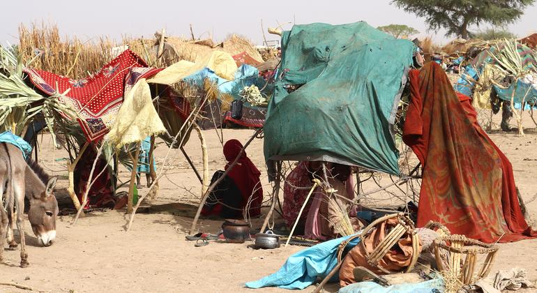 सूडान में हिंसा के कारण, हज़ारों शरणार्थी देश की सीमा पार करके चाड में शरण ले रहे हैं.