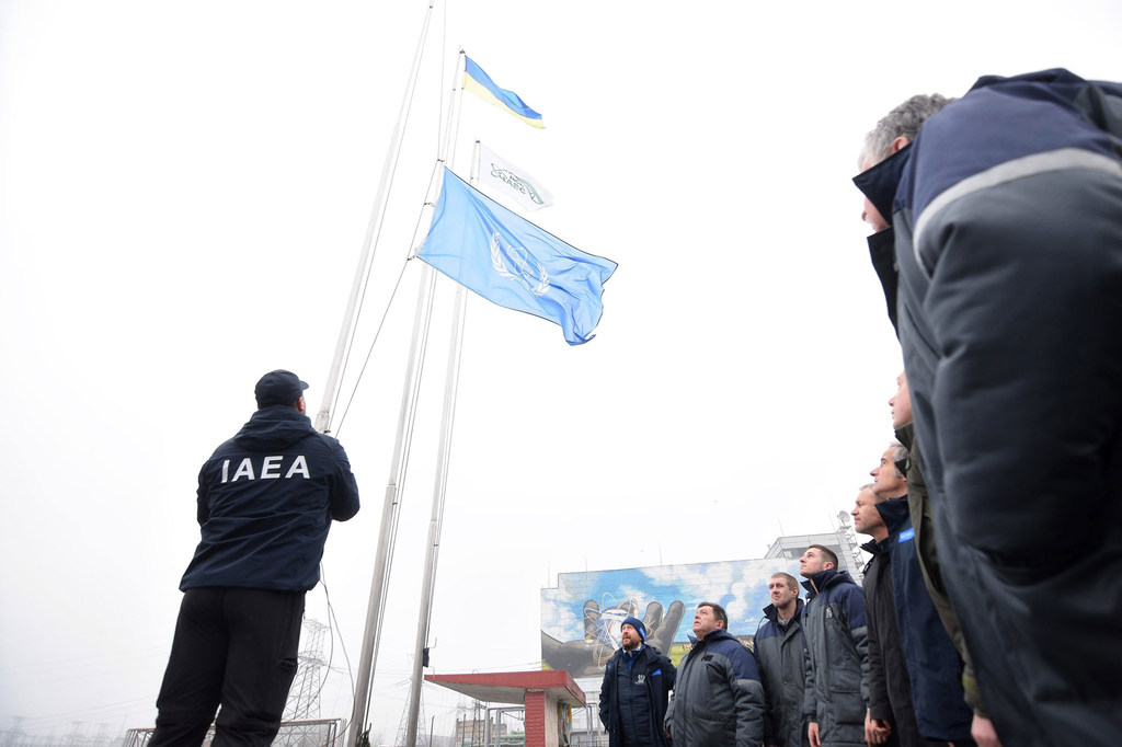 IAEA inspectors help ensure safety at Ukraine's nuclear power plants.