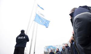 IAEA inspectors help ensure safety at Ukrainian nuclear power plants. .