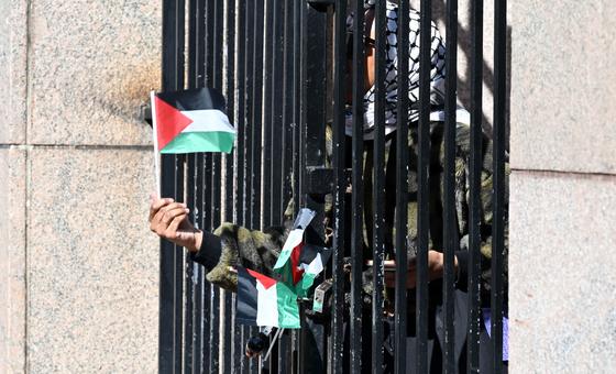 UN expert raises alarm over unfair treatment of pro-Palestinian student protesters in US