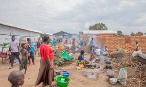 The UNHCR-supported Musenyi refugee site in the south of Burundi, where refugees fleeing violence in DR Congo are being relocated.