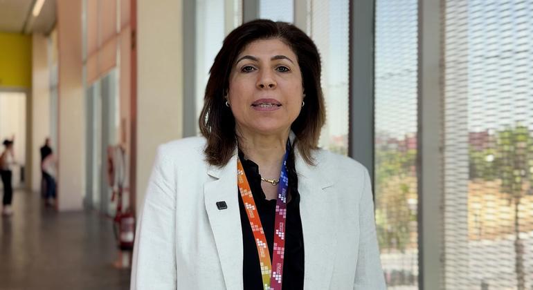 ندى العجيزي، مدير إدارة التنمية المستدامة والتعاون الدولي بجامعة الدول العربية.