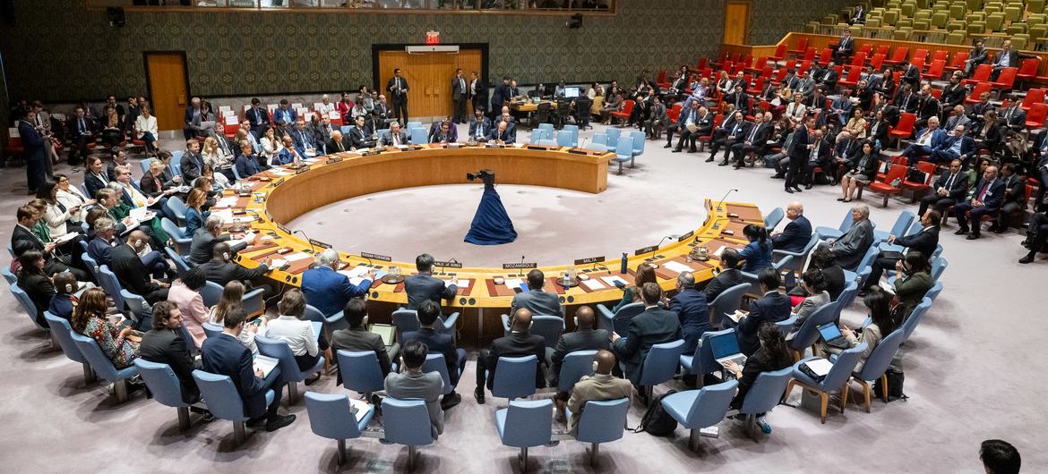 The UN Security Council meets to discuss the situation in Lebanon