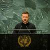 Президент Украины обращается к Генеральной Ассамблее ООН.