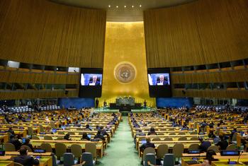 फ़लस्तीन के राष्ट्रपति महमूद अब्बास ने यूएन महासभा के 80वें सत्र के दौरान जनरल असेम्बली को सम्बोधित किया.