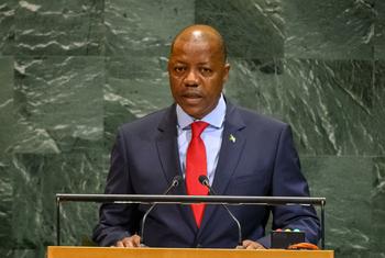 O primeiro-ministro de São Tomé e Príncipe, Américo D’Oliveira dos Ramos, conversou com a ONU News após discursar na Assembleia Geral