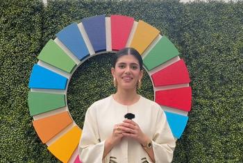 संजना सांघी, UNDP-इंडिया की युवा चैम्पियन.