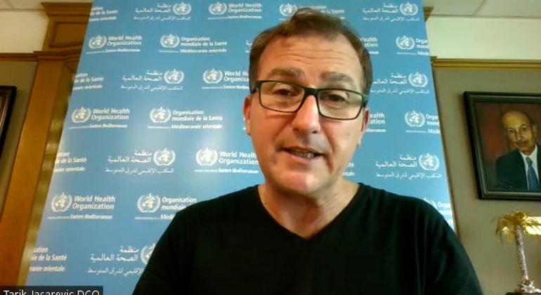 Tarik Jasarevic, WHO spokesperson, during an interview with UN News.