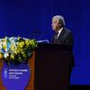 Katibu Mkuu António Guterres akihutubia wajumbe katika hafla ya utiaji saini nchini Vietnam