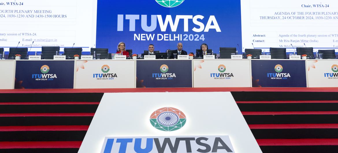 भारत की राजधानी नई दिल्ली में, विश्व दूरसंचार मानकीकरण सभा (WTSA-24) में वैश्विक मानकों पर काम तो आगे बढ़ाने पर सहमति बनी.