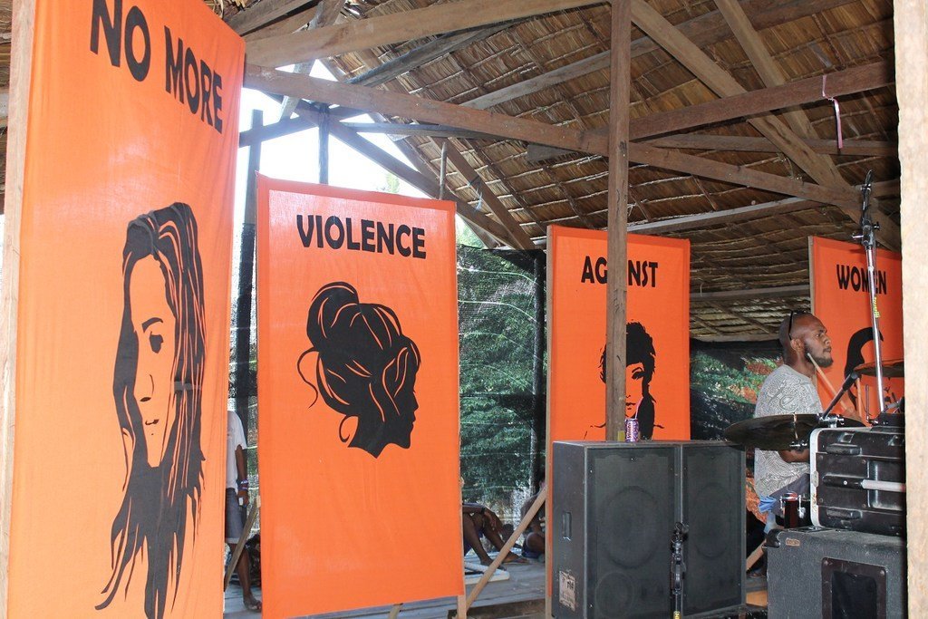 مهرجان شبابي في جزر سليمان يرسل رسالة قوية ألا مزيد من العنف ضد النساء والفتيات.