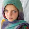 阿富汗帕克蒂卡省，这个小女孩因地震而流离失所。（资料图片）