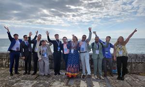 Youth Forum participants brought messages of peace to the UN Alliance of Civilizations, in Cascais, Portugal.
