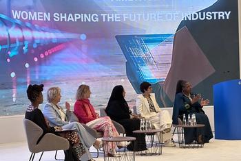 One of the thematic days of the 21st UNIDO General Conference in Riyadh, Saudi Arabia, is empowering women.