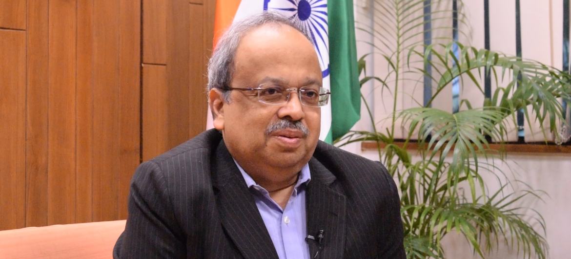 El director nacional del PNUMA en la India, Balakrishna Pisupati.