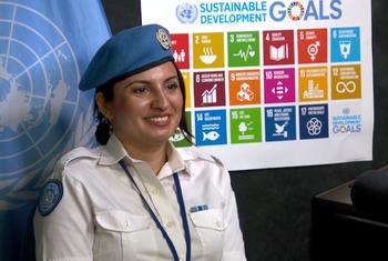 Cristina-Andreea Bucur de la Roumanie, est Conseillère genre de UNPOL à la MONUSCO, la mission des Nations Unies en RDCongo