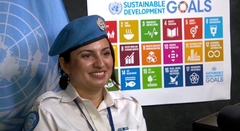 Cristina-Andreea Bucur de la Roumanie, est Conseillère genre de UNPOL à la MONUSCO, la mission des Nations Unies en RDCongo