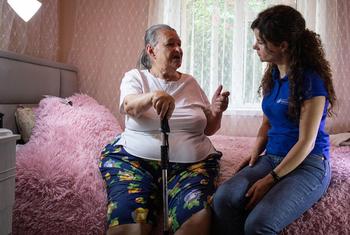 Любовь, как и многие другие жители Украины, бежала от войны в Молдову.