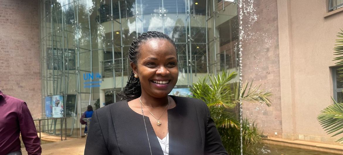 Irene Mwoga, estatística do Programa das Nações Unidas para o Meio Ambiente, Pnuma, em Nairóbi, Quênia.