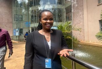 Irene Mwoga mtaalamu wa takwimu wa shirika la mazingira la Umoja wa Mataifa UNEP kwa bara la Afrika.