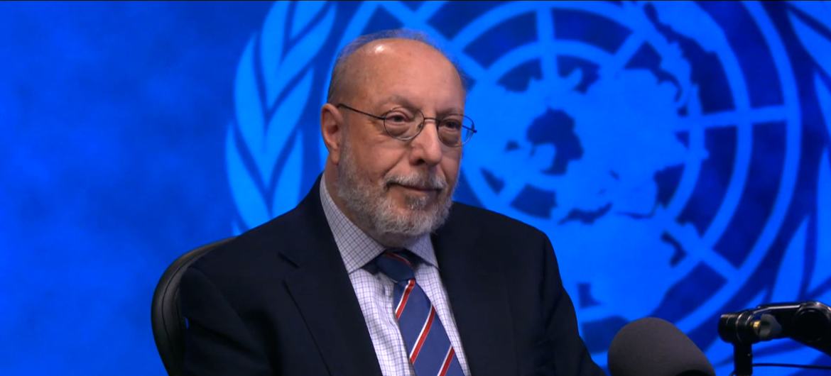 Hanny Megally, membro da Comissão de Inquérito da ONU sobre a Síria