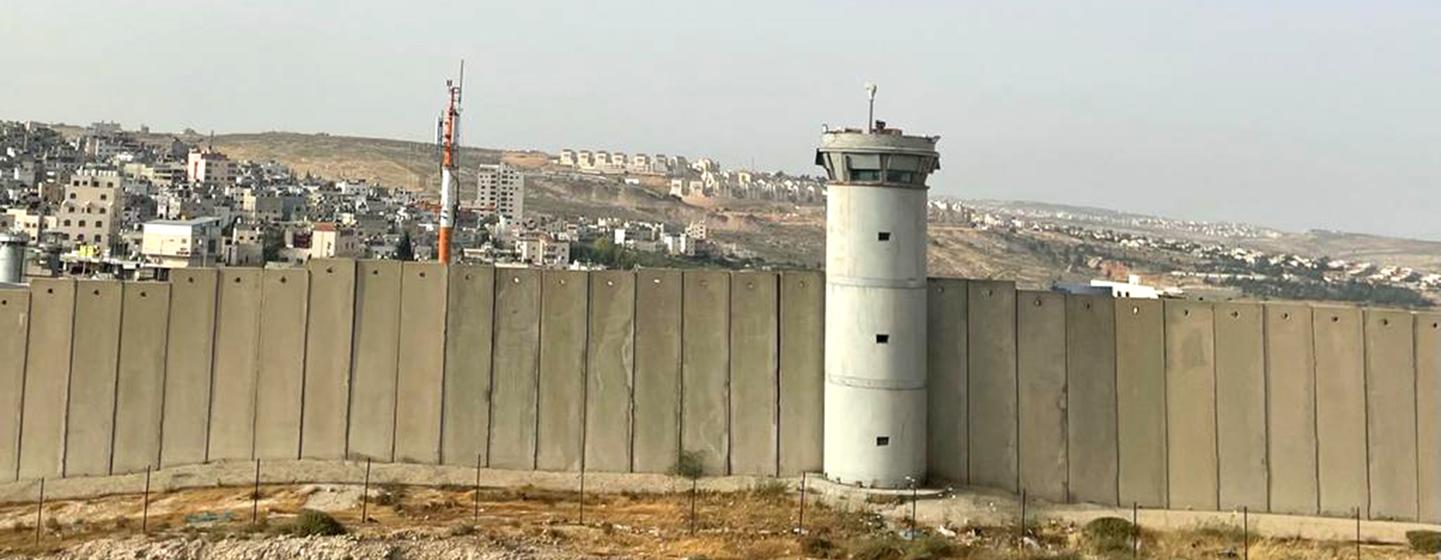 Le mur de séparation en territoire palestinien occupé