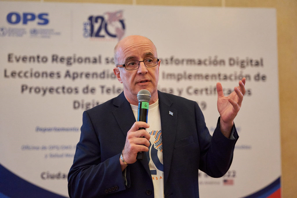Marcelo D'Agostino, jefe de Sistemas de Información y Salud Digital de la Organización Panamericana de la Salud.