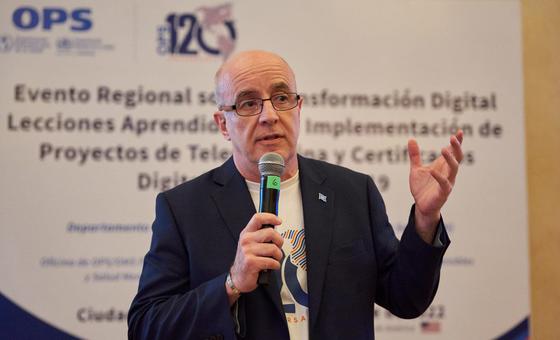 Marcelo D'Agostino, jefe de Sistemas de Información y Salud Digital de la Organización Panamericana de la Salud.