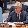 Жан-Пьер Лакруа, заместитель Генерального секретаря по миротворческим операциям, докладывает на заседании Совета Безопасности о ситуации в Центральноафриканской Республике.
