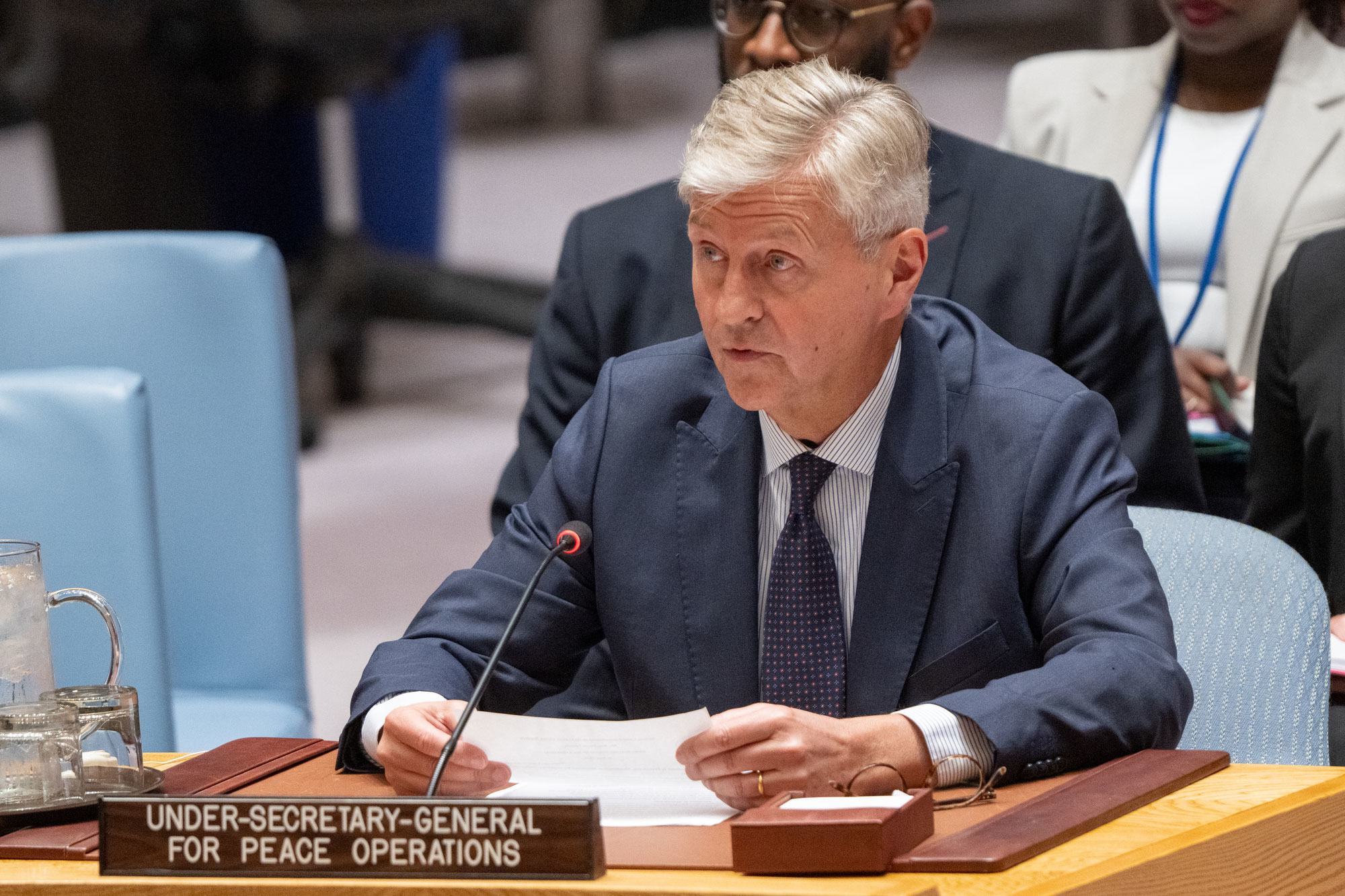 Jean-Pierre Lacroix, Secrétaire général adjoint aux opérations de paix (photo d'archive).