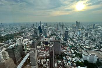 Une vue de Bangkok, la capitale de la Thaïlande