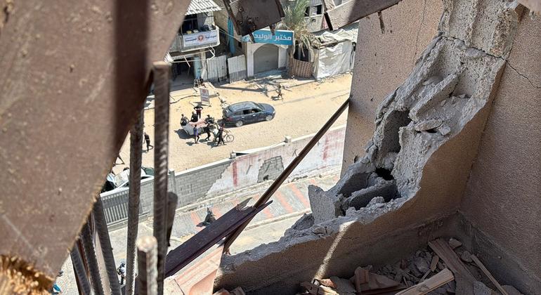 Israël a frappé l'hôpital Nasser dans le sud de Gaza, lundi 25 août, tuant au moins 20 personnes, dont cinq journalistes.