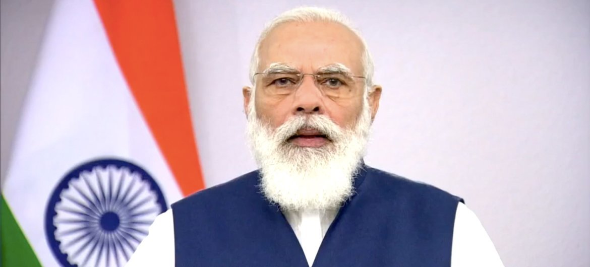 O lançamento da iniciativa “Estilos de Vida para o Meio Ambiente” contou com a presença do primeiro-ministro do país, Narendra Modi.