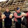 Гуманитарные подразделения ООН доставляют помощь в Харьковскую область Украины.