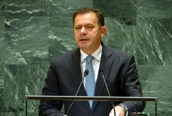 O primeiro-Ministro Luís Montenegro, de Portugal, discursa no debate geral da 79ª sessão da Assembleia Geral