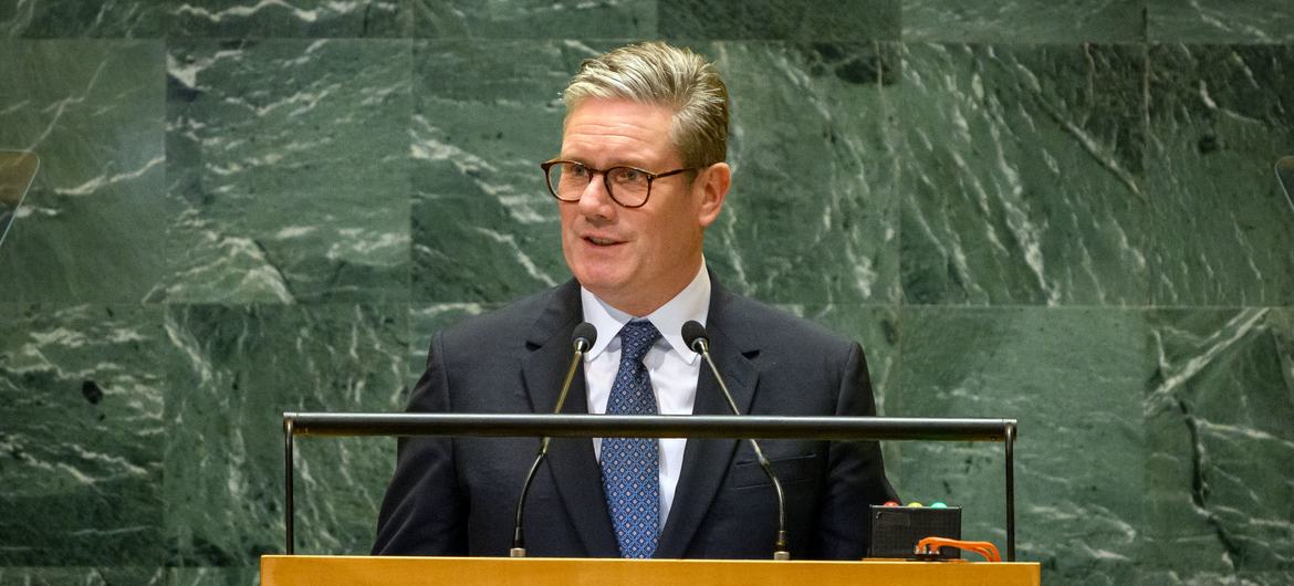 Prime Minister Keir Starmer of the United Kingdom addresses the general debate of the General Assembly’s seventy-ninth session.