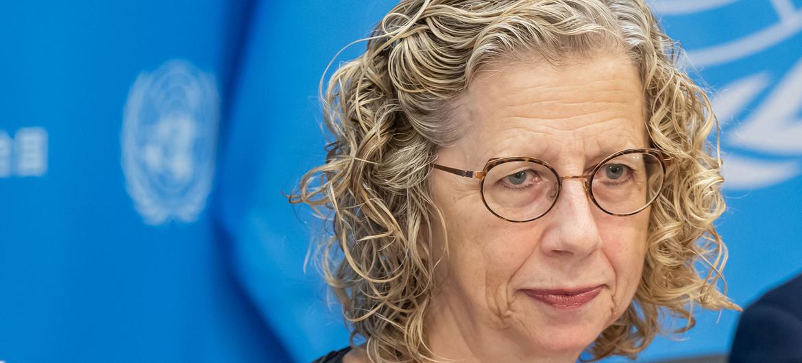 diretora-executiva do Programa das Nações Unidas para o Meio Ambiente, Inger Andersen diretora-executiva do Programa das Nações Unidas para o Meio Ambiente, Inger Andersen