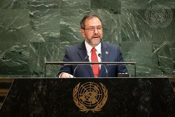 委内瑞拉外交部长伊万·希尔在联合国大会第八十届会议一般性辩论中发言