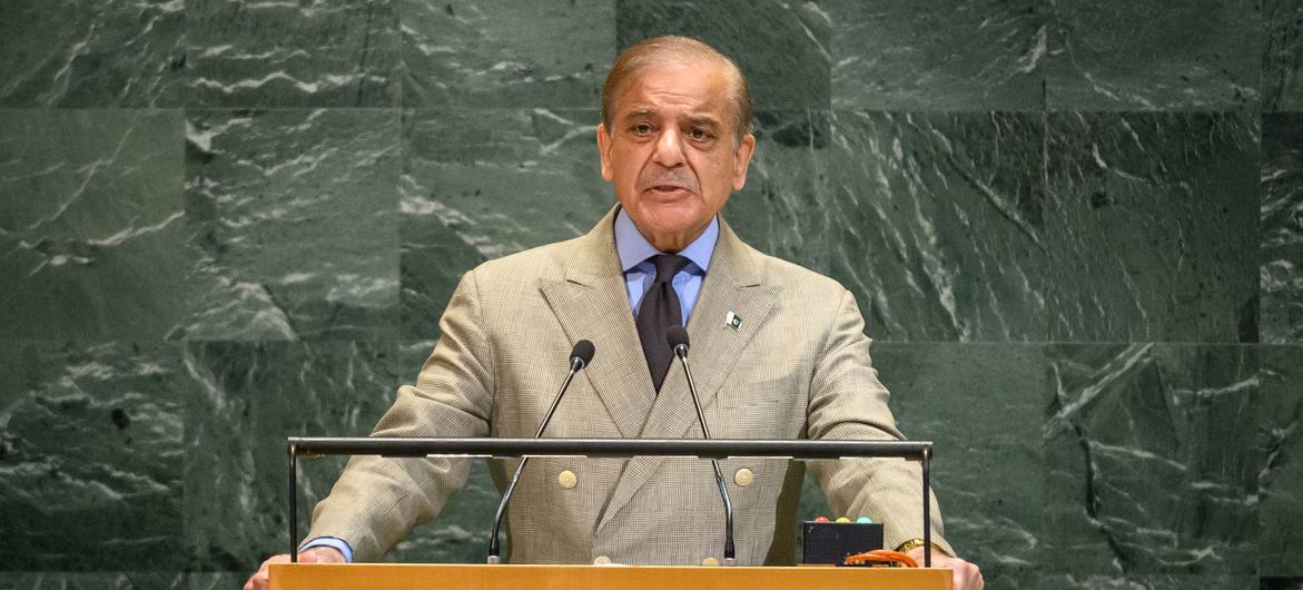 Prime Minister Muhammad Shehbaz Sharif of Pakistan addresses the general debate of the General Assembly’s 80th session.