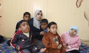 Aisha, a refugee from Syria, has resided in Jordan since 2013.