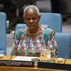 Bintou Keita, Cheffe de la Mission de paix des Nations Unies en RD Congo, informe le Conseil de sécurité de la situation en RDC.