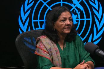 भारत में यूएन वीमैन की उप प्रतिनिधि कान्ता सिंह, महिलाओं की स्थिति पर आयोग की वार्षिक 68वीं बैठक के अवसर पर विभिन्न कार्यक्रमों में शिरकत करने के लिए, यूएन मुख्यालय में थीं. (मार्च 2024)