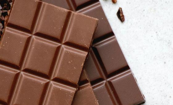 chocolate, produzido a partir do cacau