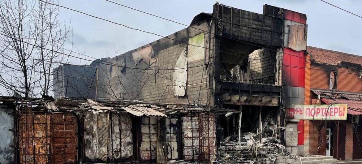 La maltrecha ciudad portuaria ucraniana de Mariúpol se ha convertido en un leitmotiv de la guerra: el hospital de la ciudad estuvo constantemente bajo fuego.