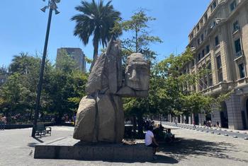 Santiago, la capital de Chile. 