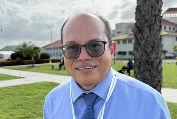 Rolph Payet, Executive Secretary of the UN-administered Basel Rotterdam and Stockholm Conventions (BCS), pictured at the fourth International Conference on Small Island Developing States (SIDS4).