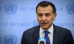 Mahmoud Daifallah Mahmoud Hmoud of Jordan, newly-elected to serve as a judge on the International Court of Justice (ICJ). (file)