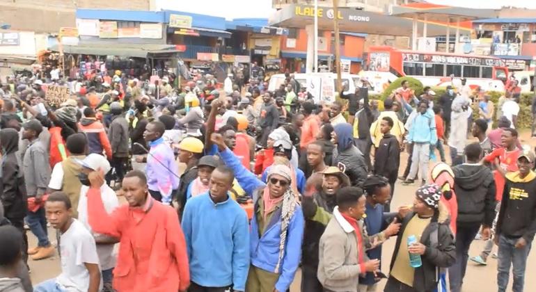 Maandamano dhidi ya muswada ya kiuchumi yanayoendelea nchini Kenya.