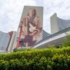 The United Nations in Vienna and Calle Libre join forces to create a mural at the Vienna International Centre.